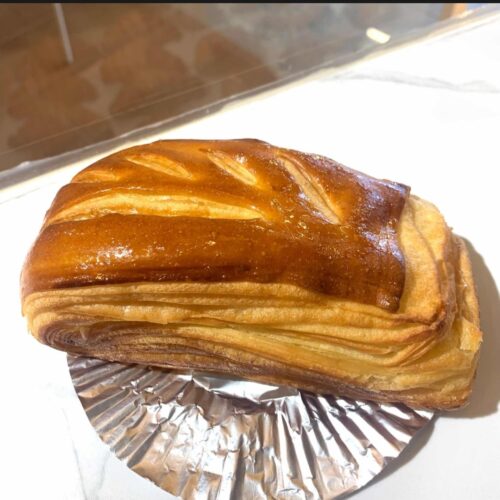Swiss lemon filling croissant
