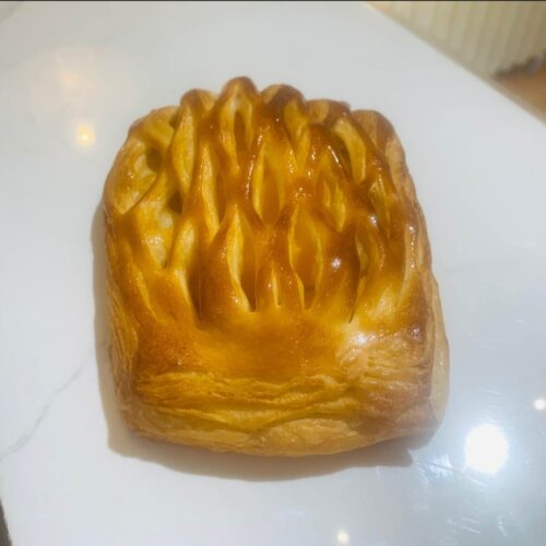 Peach Mesh croissant