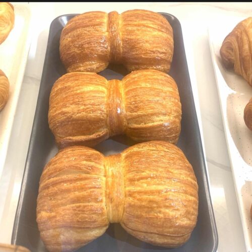 Ribbon Chocolate croissant