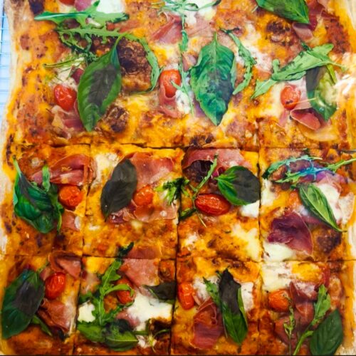 Pizza Serrano Ham Buratta