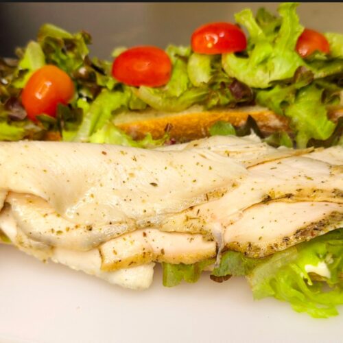 Sous vide Chicken Sandwich