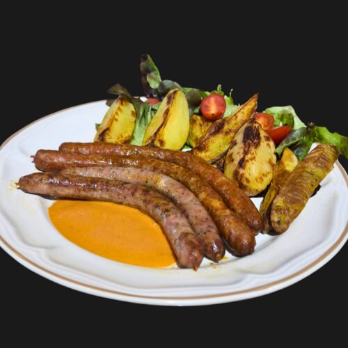 Jumbo 2 Merguez & 2 Chipolata potatoes salad