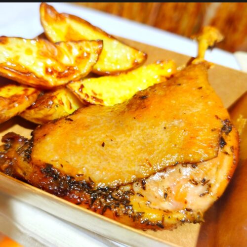 Duck Confit with potatoes