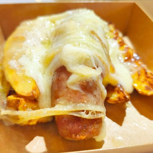 Raclette Cheese Sausage Potatoes