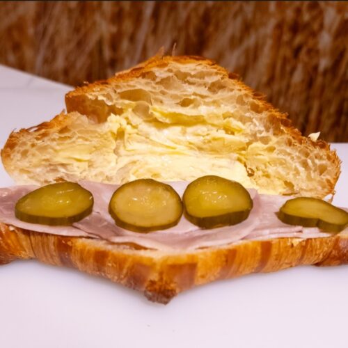 Home Made Ham and Premium Butter Croissant