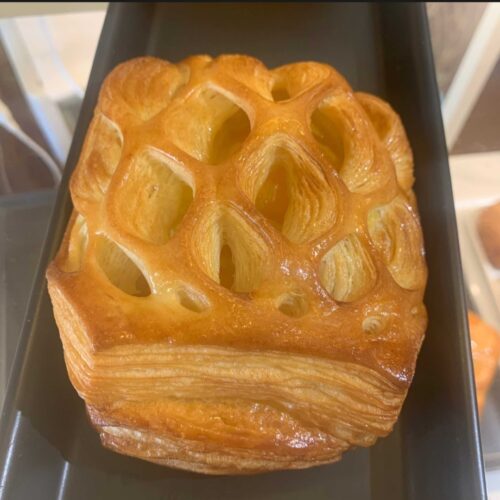 Apricot Mesh croissant