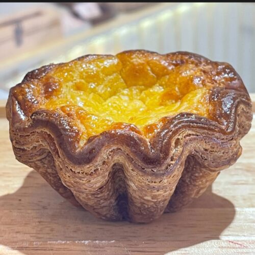 Egg tart Croissant
