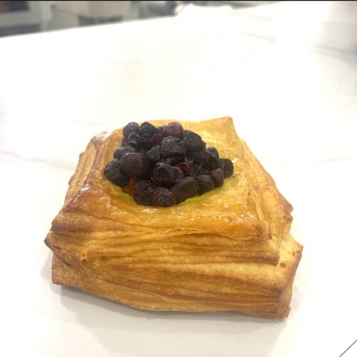 Blueberry Swiss croissant Thong Yod Fish Eggs