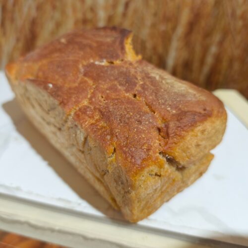 Stone milled half whole wheat sourdough