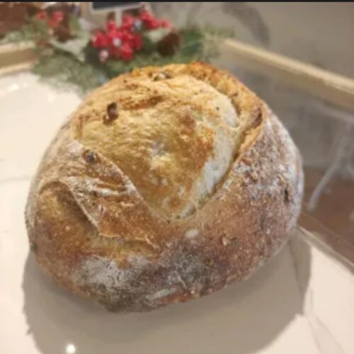 Sourdough Hazelnut bread