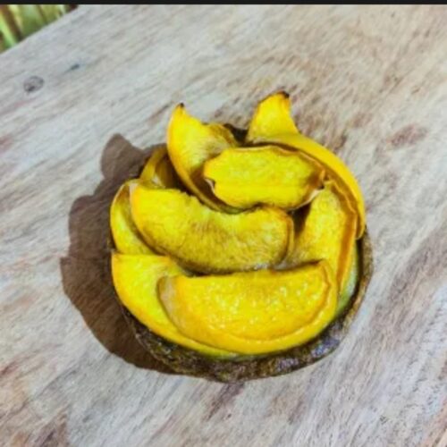 Peach Croissant Tart